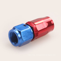 Degree Aluminum Alloy Oil Cooler Swivel Oil Fuel Gas Line Hose Pipe Adapter End AN Fitting (AN4-0A)